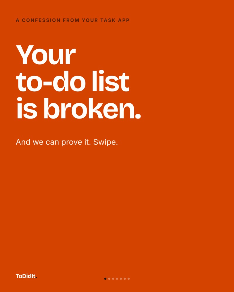 Why your to-do list is broken, slide 1 of 7